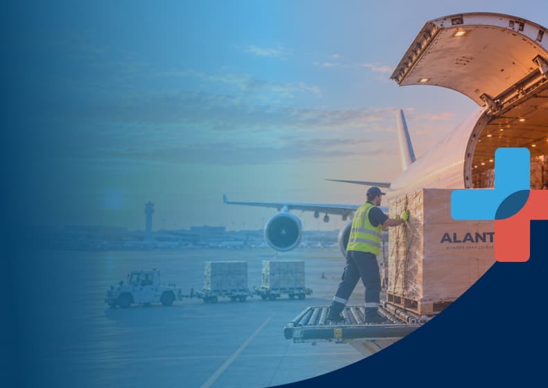 Operación de carga aérea de Alante+